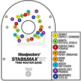 Ensemble de table à toupie Stabilmax RT - Woodpeckers