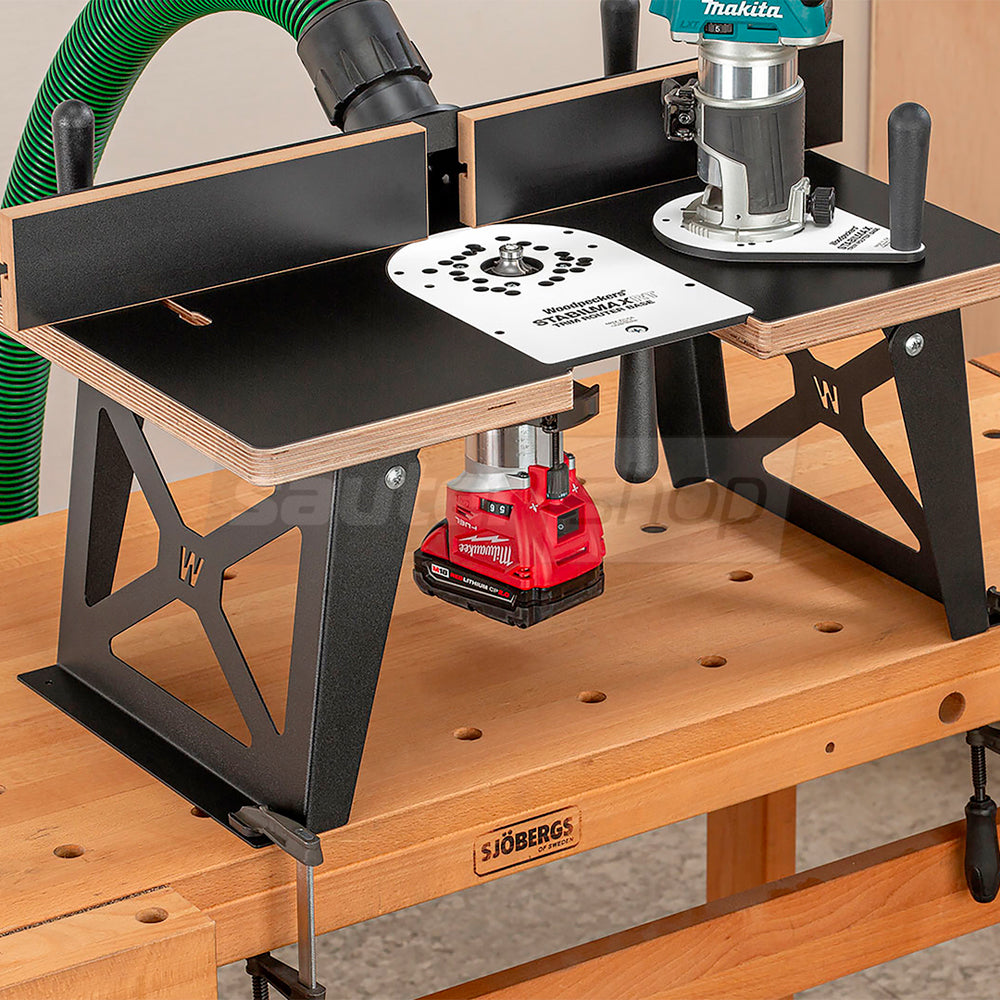 Ensemble de table à toupie Stabilmax RT - Woodpeckers