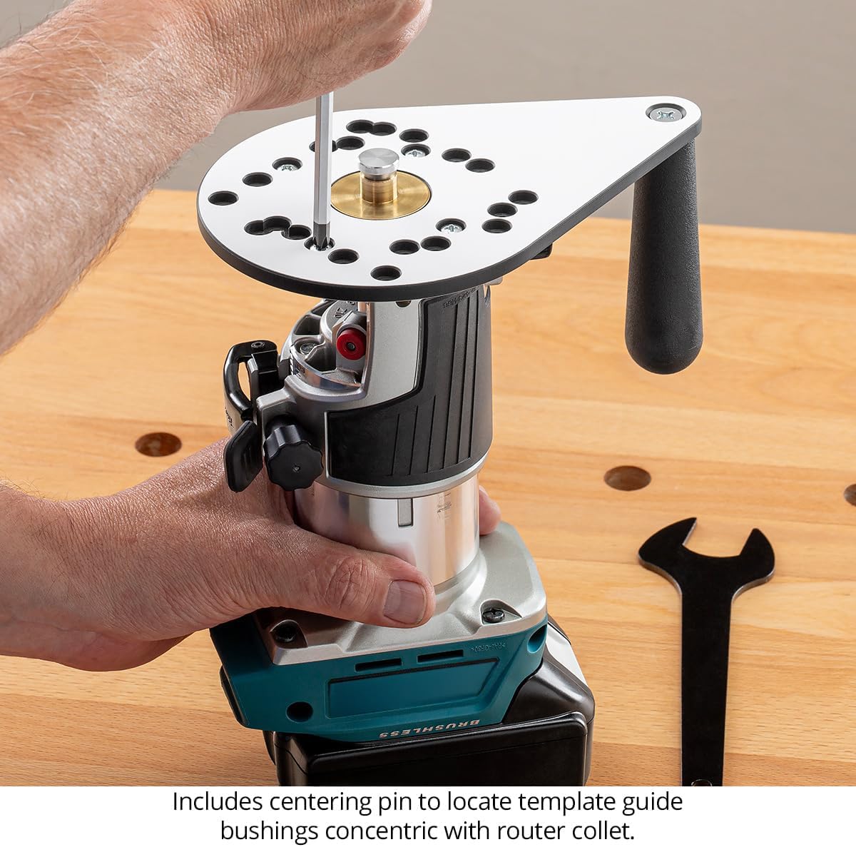 Stabilmax trim router offset base - Woodpeckers