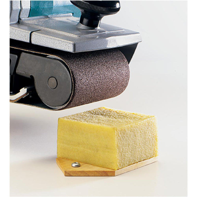 Nettoyant pour abrasif 3" avec base en bois