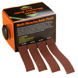 4 sandpaper roll set