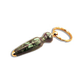 Porte-clés doré 24 carats