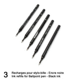 Pens ink refills