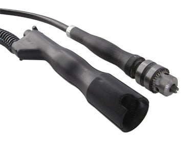 Dust extractor handle