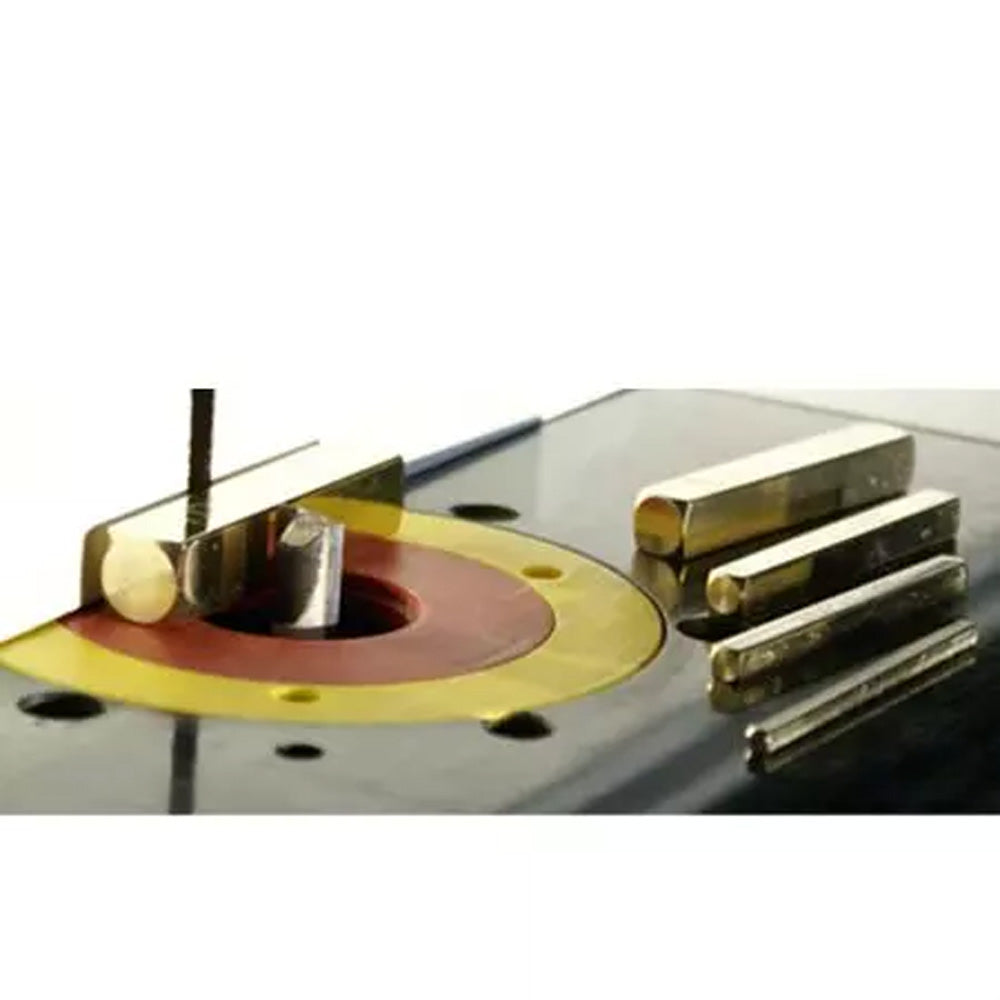 5 Piece Set Solid Brass Set Up Bar Gauge Blocks, 2-1/2" Long - 1/8, 3/16, 1/4, 3/8, 1/2