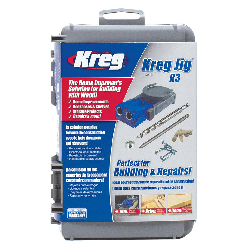 Gabarit de perçage portatif pour vis cachées R3 - Kreg