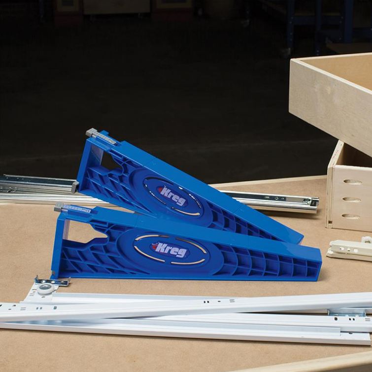 Drawer slide mounting tool - Kreg