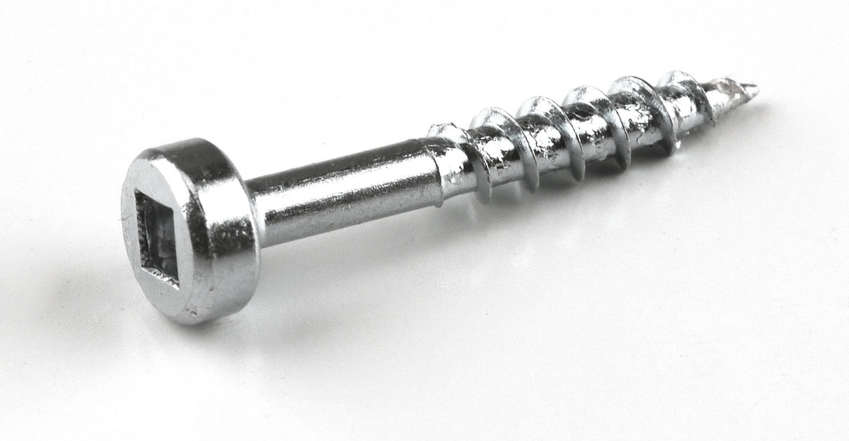 Vis 1" x 7 - Filet gros, tête cylindrique, boîte de 100 - Kreg