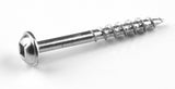 Vis 1 1/2" x 8 - Filet gros, tête rondelle - Kreg