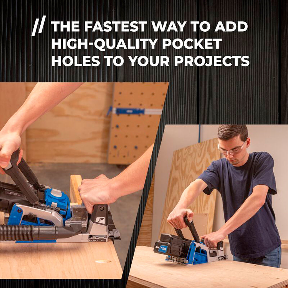 20v pocket hole joiner kit #kptbrb100a - Kreg
