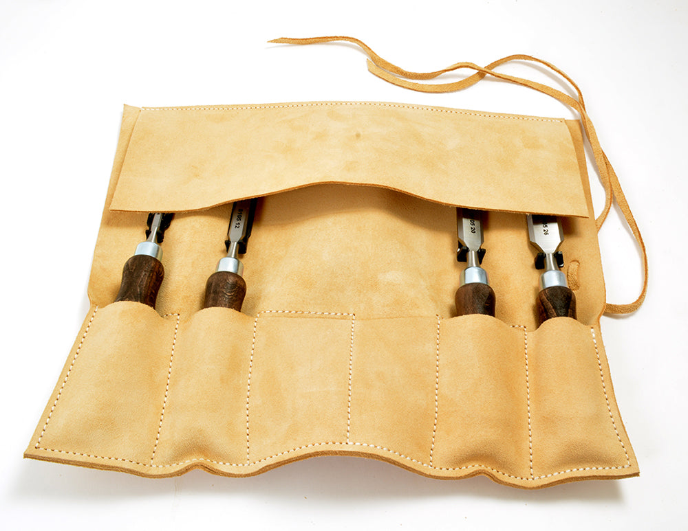 Étui en cuir pour 6 outils