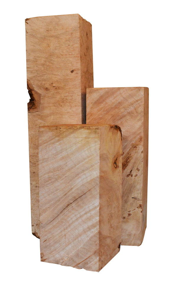 Bloc de loupe d'érable
