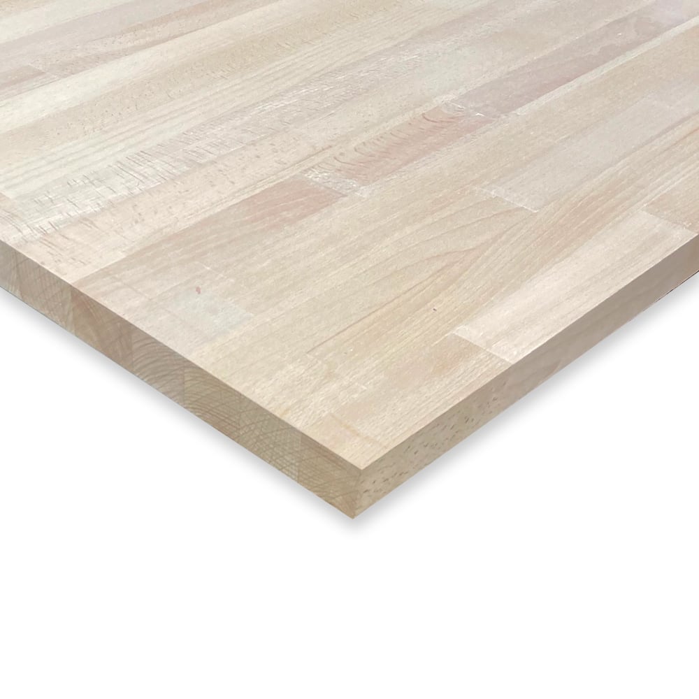 Panneaux lamellés-collés en hêtre massif 1 1/2''