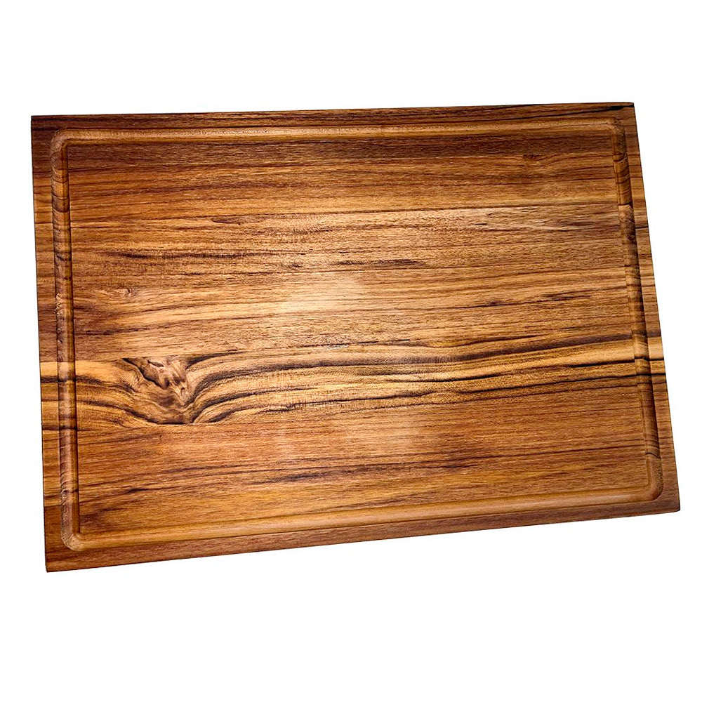 Planche à découper en teck de plantation 3/4" x 14" x 20"
