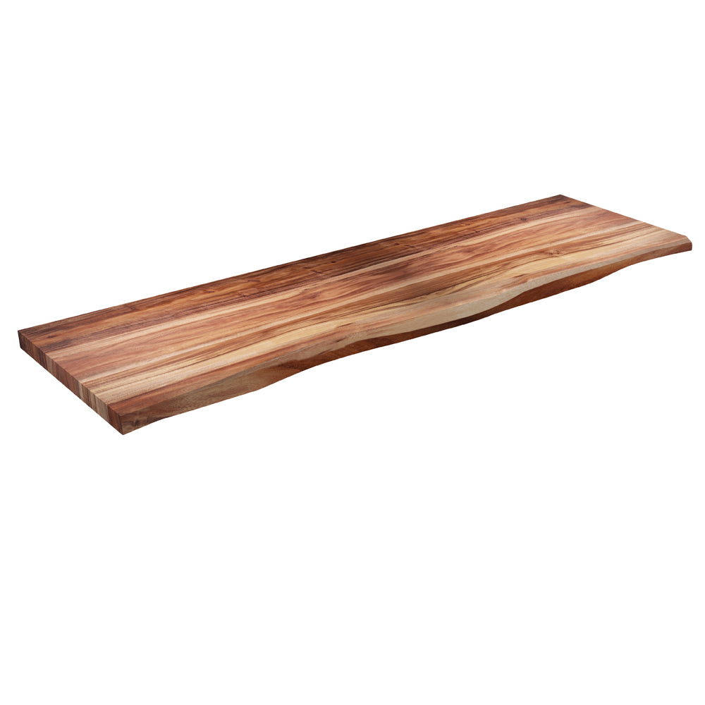 Dessus de comptoir en acacia Live Edge 25 ½’’ x 72’’ x 1 ½’’