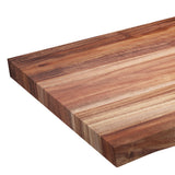 Dessus de comptoir en acacia Live Edge 25 ½’’ x 72’’ x 1 ½’’