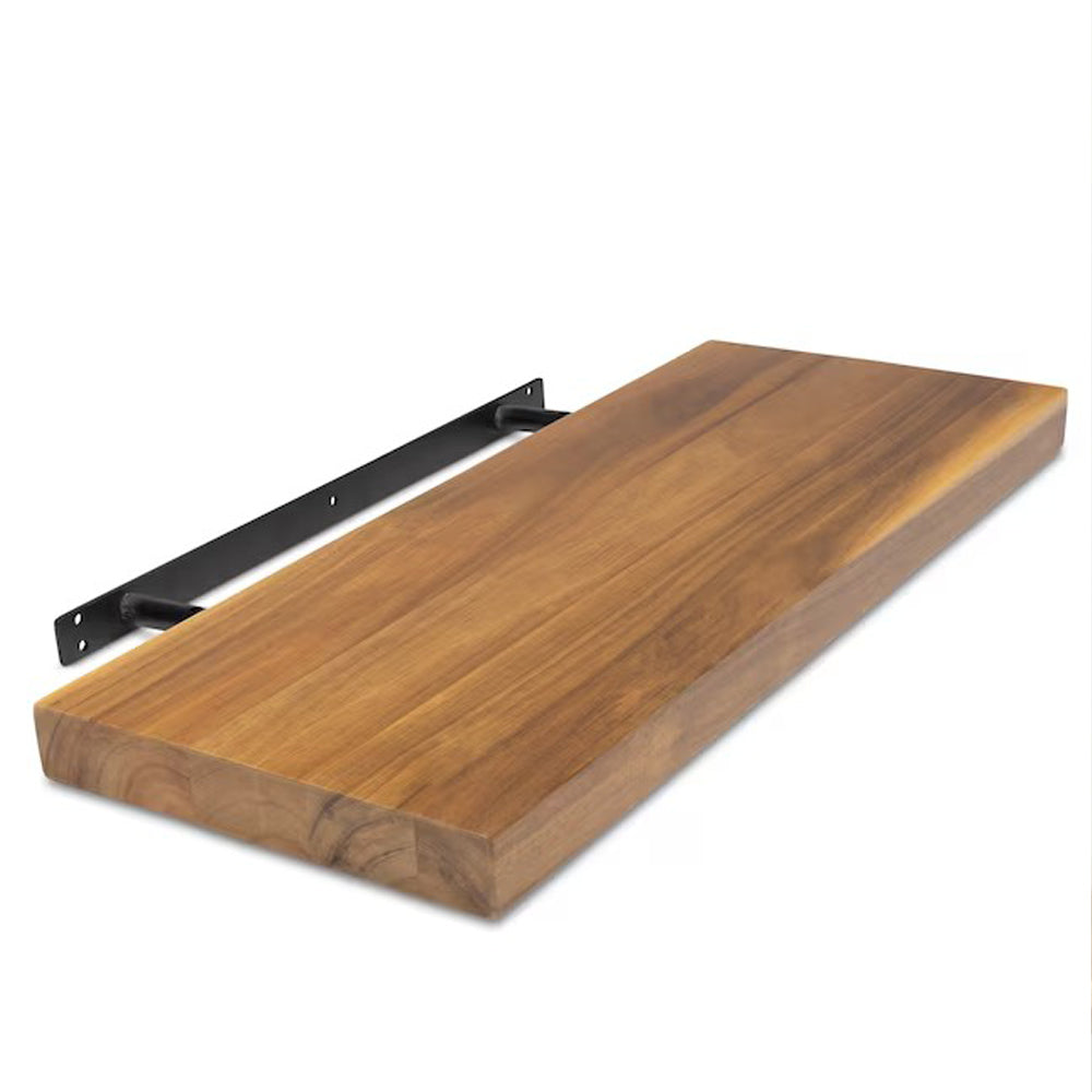 Ensemble de 3 tablettes pré-fini en acacia 9 ½’’ x 1 ½’’