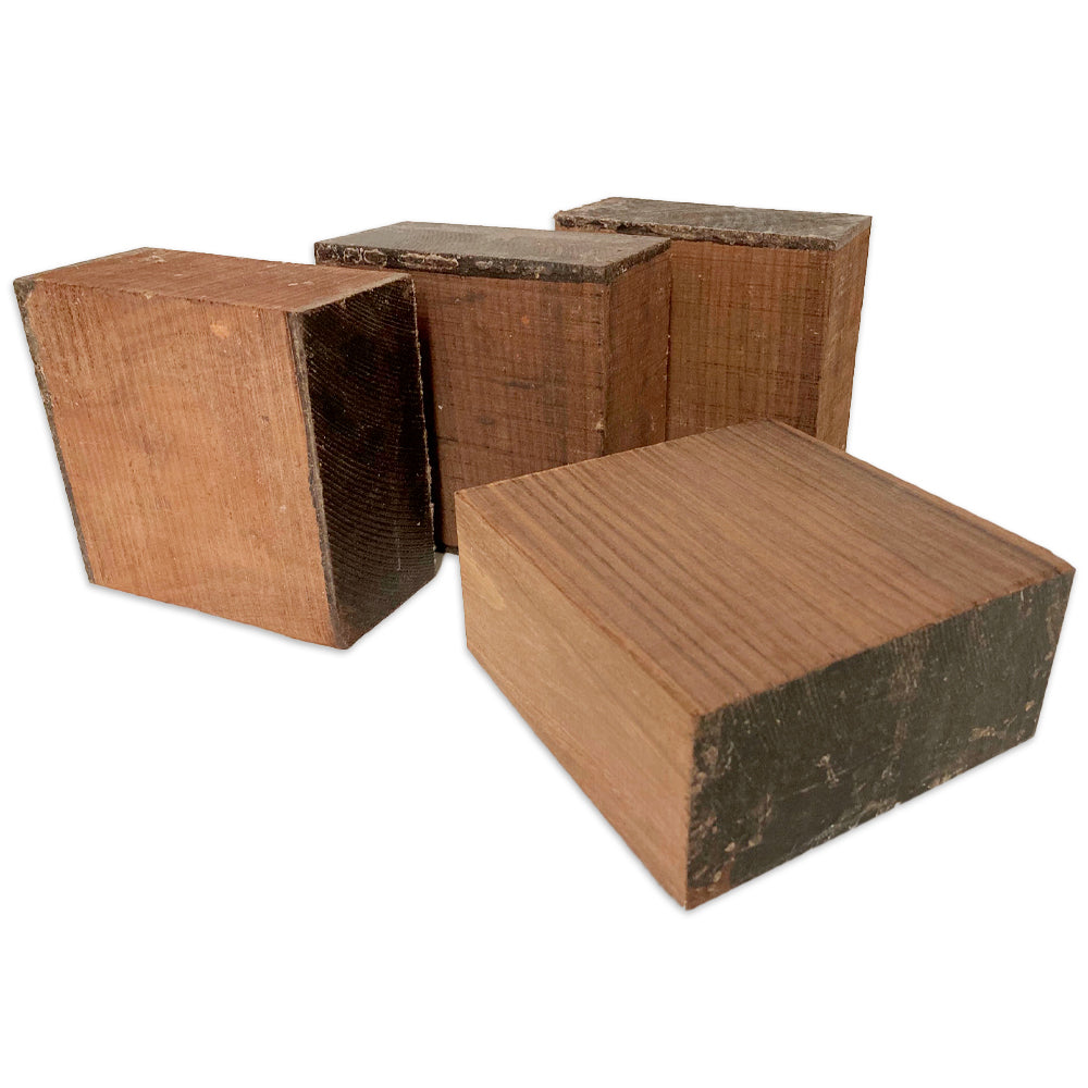 Bloc de palissandre des Indes 3'' x 6'' x 6''