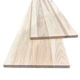 Glued Laminated Panels white ash panel 3/4" x 12" x 96" 