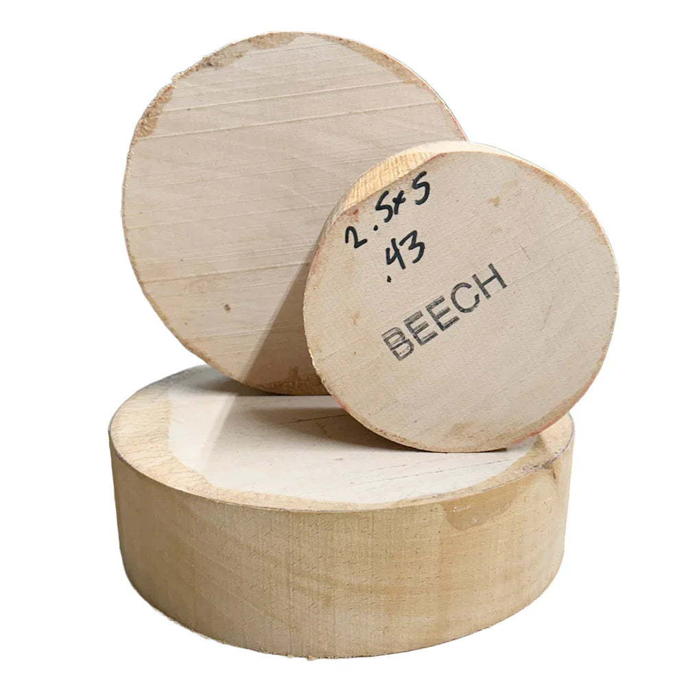 Blocs ronds en Hêtre
