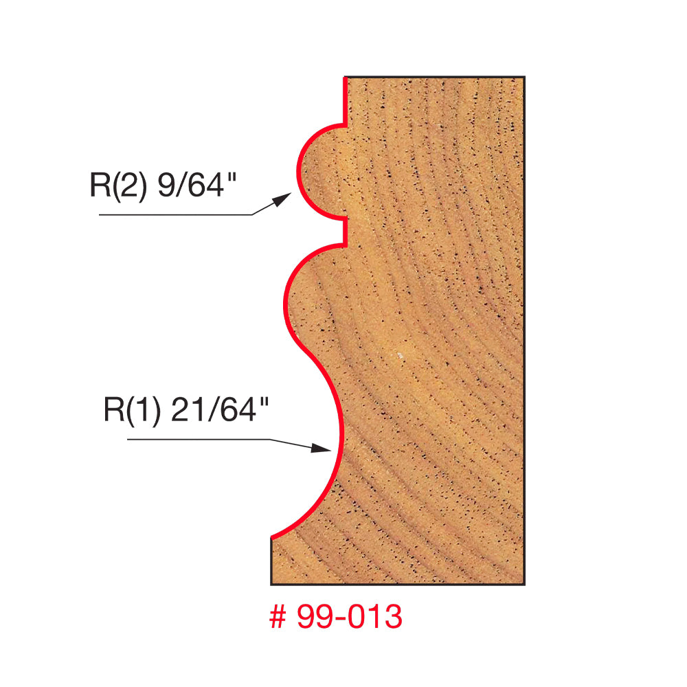 Face Molding Router Bit - Freud