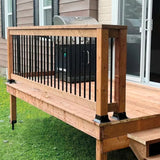 Black Round Baluster 30/box - Pylex