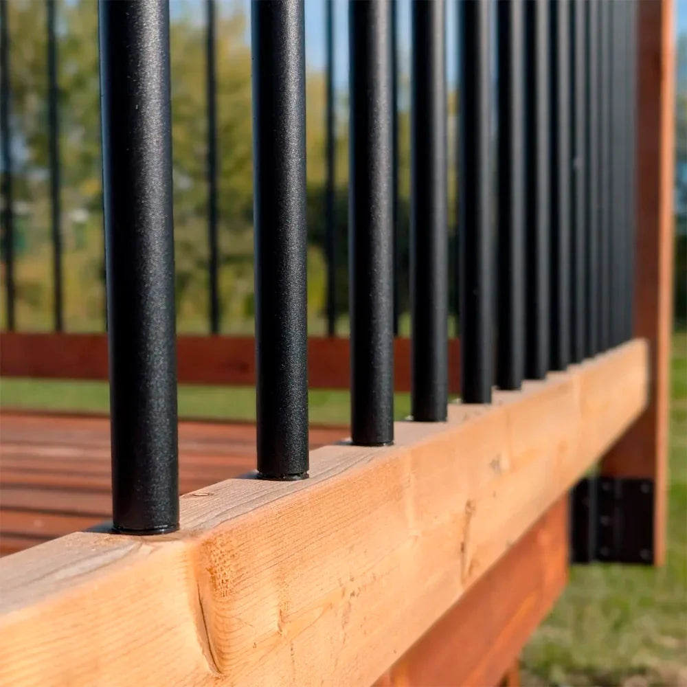 Black Round Baluster 30/box - Pylex