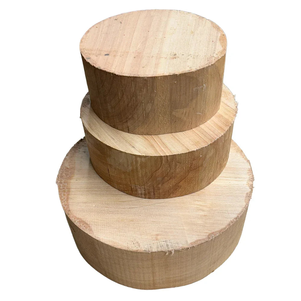 Blocs ronds en Merisier