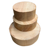 Blocs ronds en Merisier