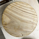 Blocs ronds en Châtaigner