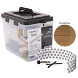 Carbon Screws + Cortex Plugs 224S/240P (100 li.ft.) - COCONUT HUSK