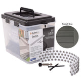 Carbon Screws + Cortex Plugs 224S/240P (100 li.ft.) - SEA SALT GRAY