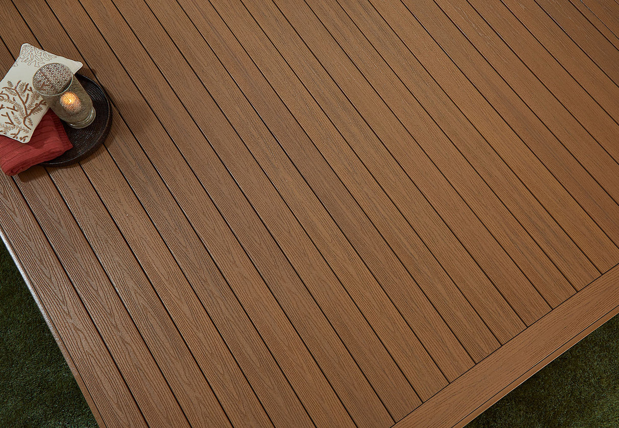 Planche de terrasse carrée en Composite 1" x 6" x 20' Fiberon Good Life Escapes - Tuscan Villa