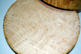 Bloc rond en érable figuré 12/4 Grade AA