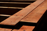 Bois traité brun Terra 2'' nominale (1 1/2'' réelle)