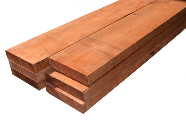 Bois traité brun Terra 2'' nominale (1 1/2'' réelle)
