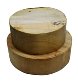 14/4 X 5" DIAMETRE FIGURED MAPLE BOWL BLANK A
