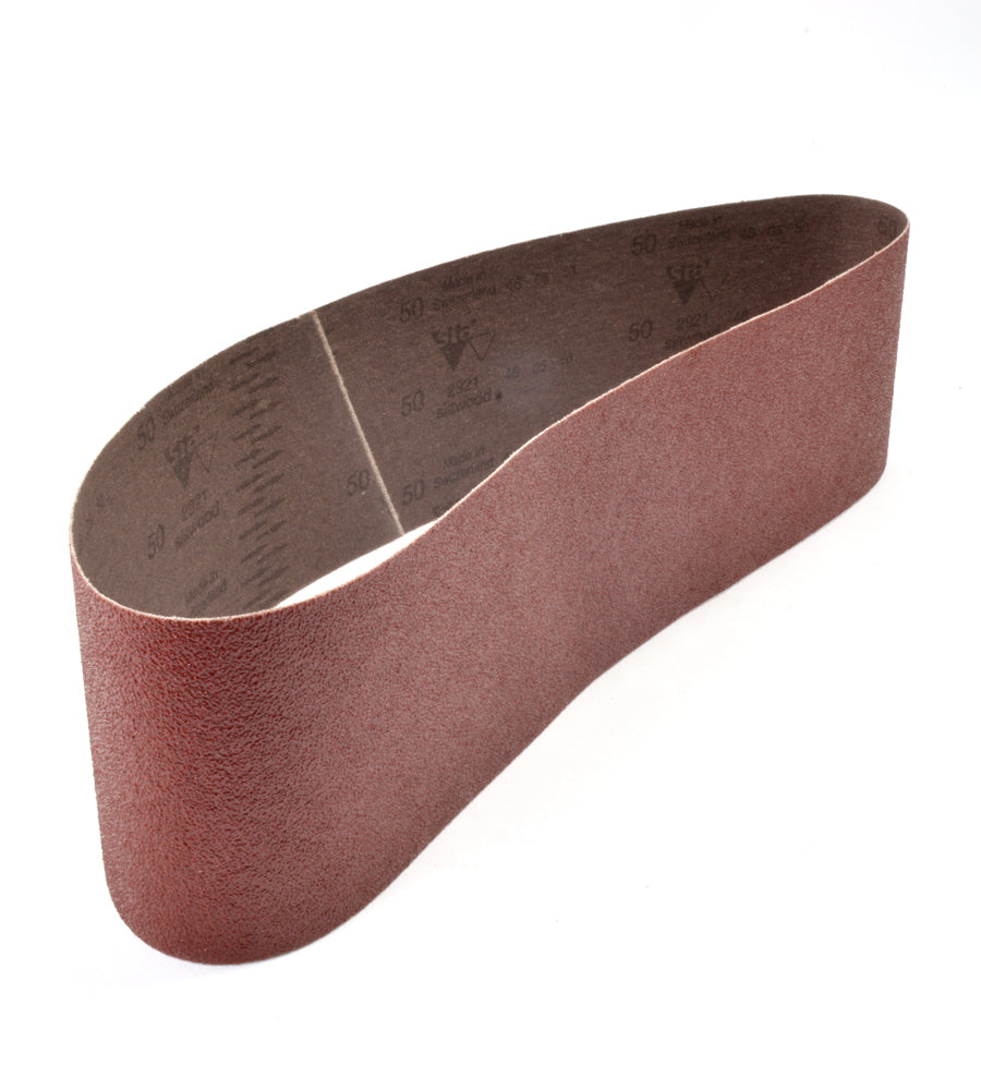 4" x 36" abrasive belts - Sia