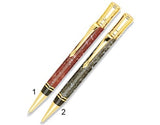 24kt gold "Executive" style pencil kit - "Twist" mechanism