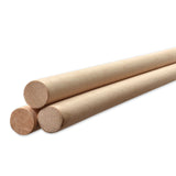 Goujon en bois franc 1"