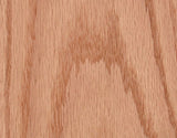 Bandes de chant en bois de chêne rouge préencollées