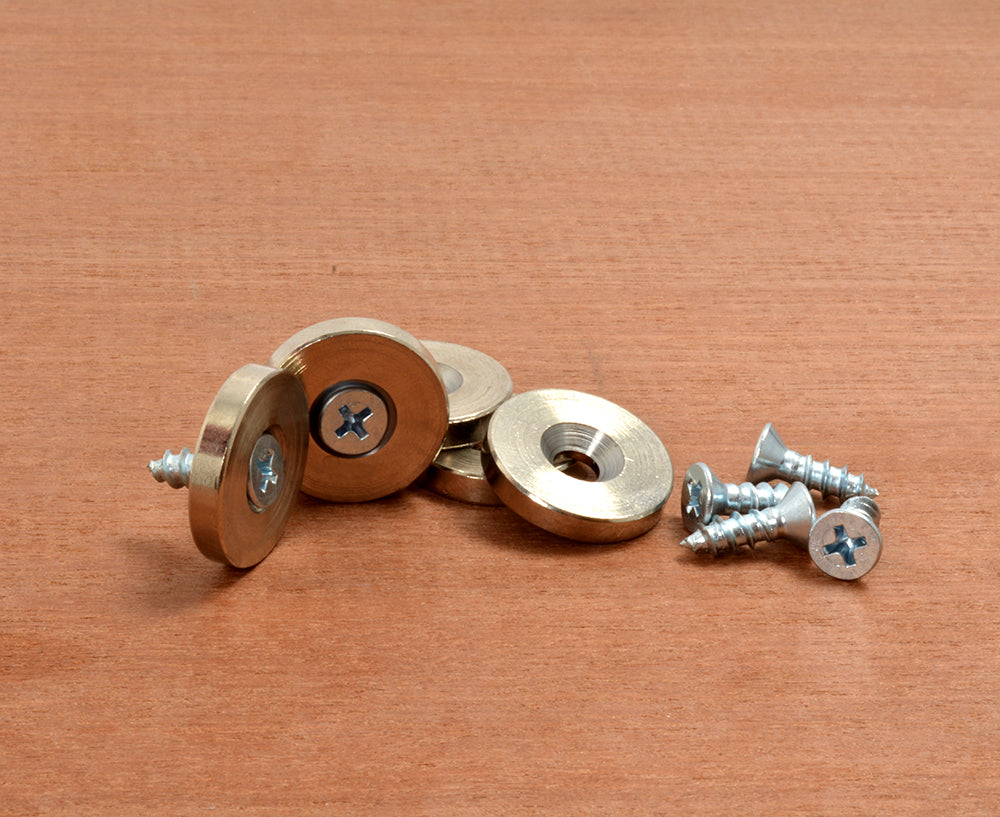 Plaques de fixation pour aimants