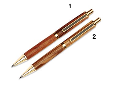 Stylo-bille et porte-mine Slimline Pro doré