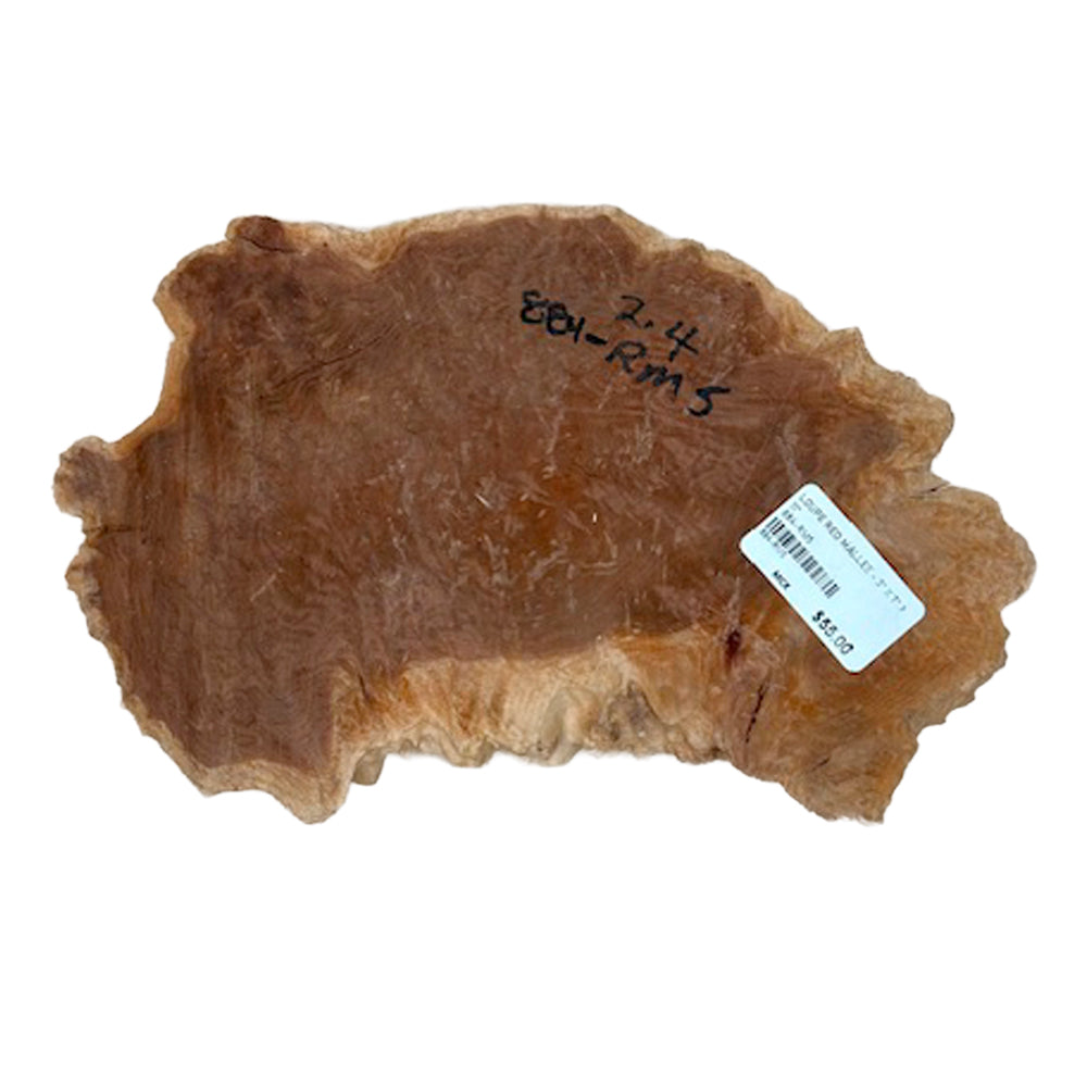 Burl Wood Red Mallee - 3" x 7" x 11"