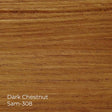 Bois de châtaignier foncé Sam-308, grain naturel pour ébénisterie et terrasse
