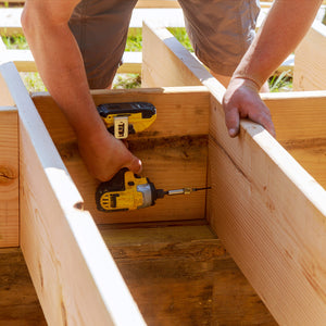 Structures de Bois pour terrasse