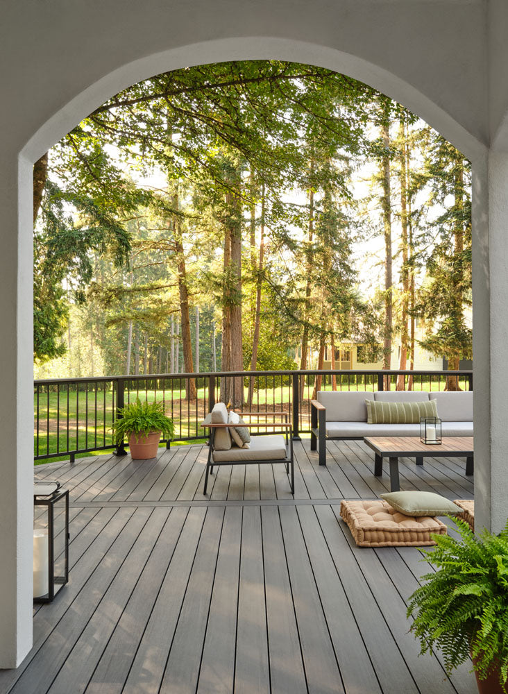 Riser 3/4" x 7 1/4" x 12'  TimberTech Advanced PVC Landmark - Castle Gate