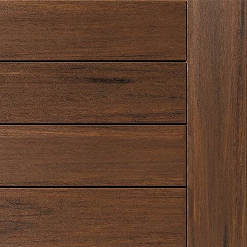 Square Decking Board 1"x6" TimberTech Advanced PVC Vintage - Mahogany
