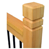 Classic Aluminum Balusters Black 26" to 36" - Deckorators