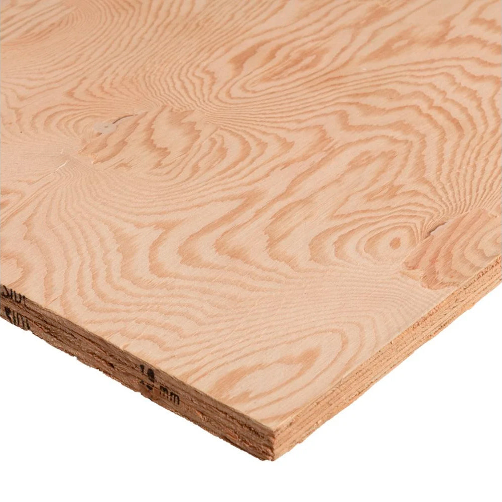 Contreplaqués de BC Fir construction, fini 1 côté - 4' X 8'